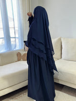 Abaya Jijlia Bleu Marine