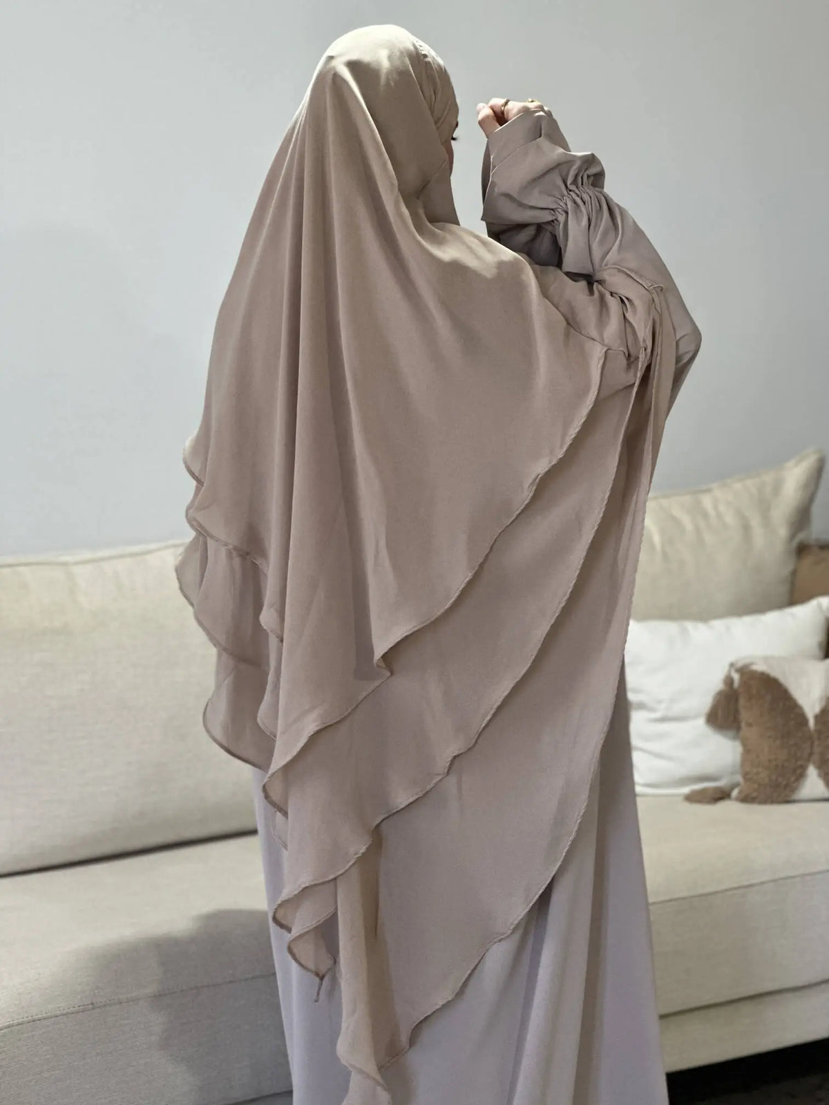 Abaya Mélilla Beige